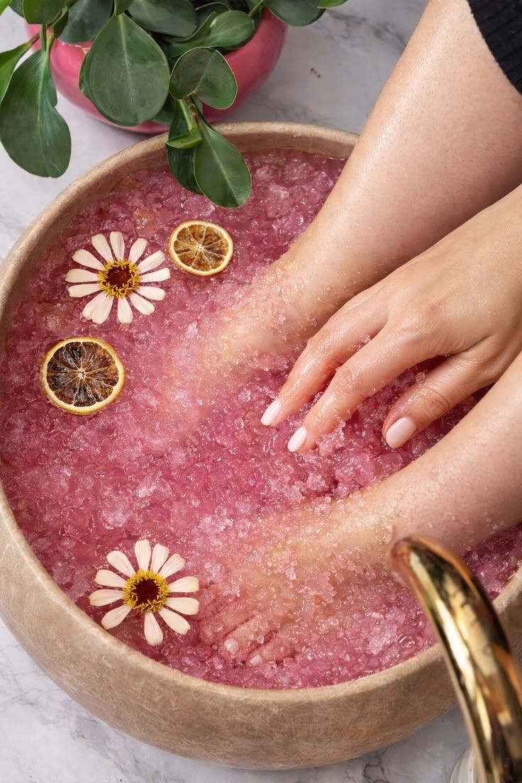 Callus and foot scrub at Laurance, DIFC Dubai