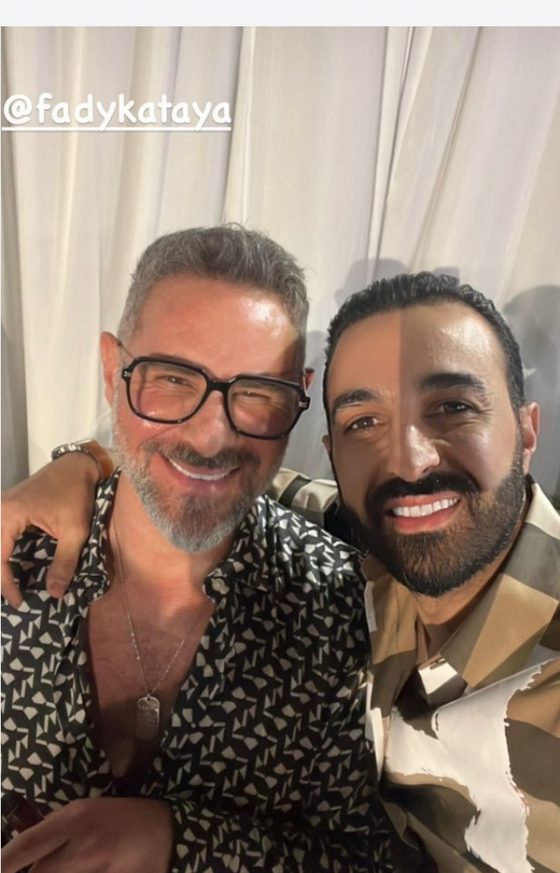 Fady Kataya styled by Laurance