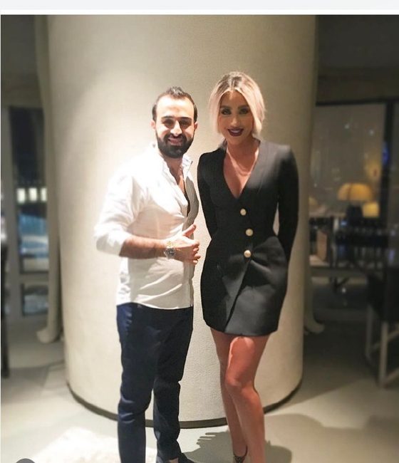 Maya Diab styled by Laurance