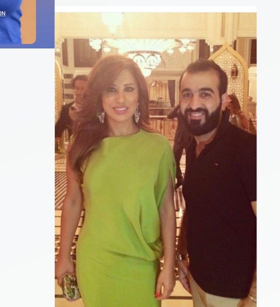 Najwa Karam styled by Laurance