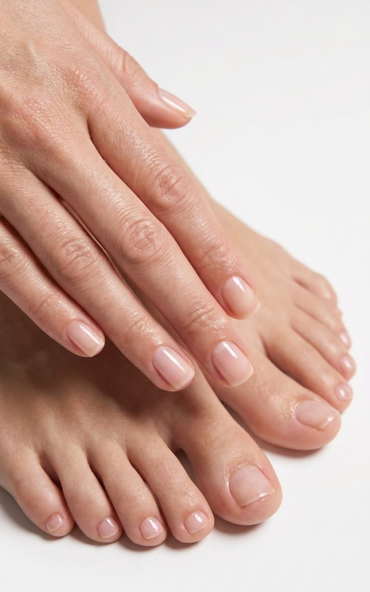 Classic manicure and pedicure at Laurance, DIFC Dubai