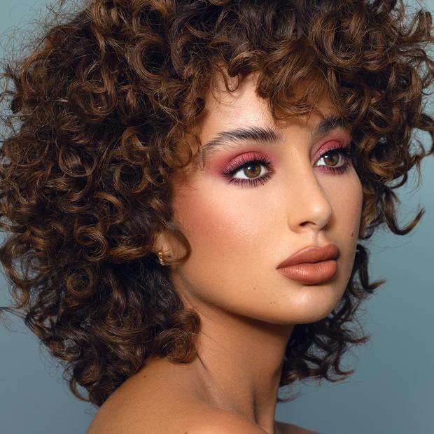 Curly hair styling at Laurance, DIFC