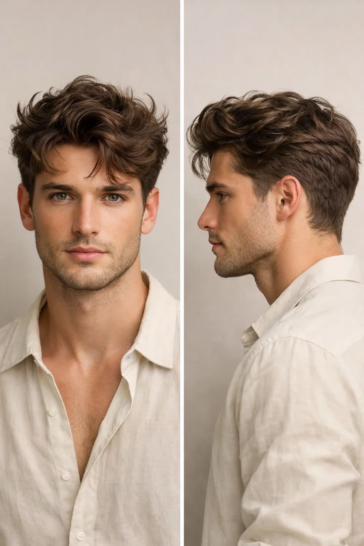 Gents textured cut at Laurance, DIFC Dubai