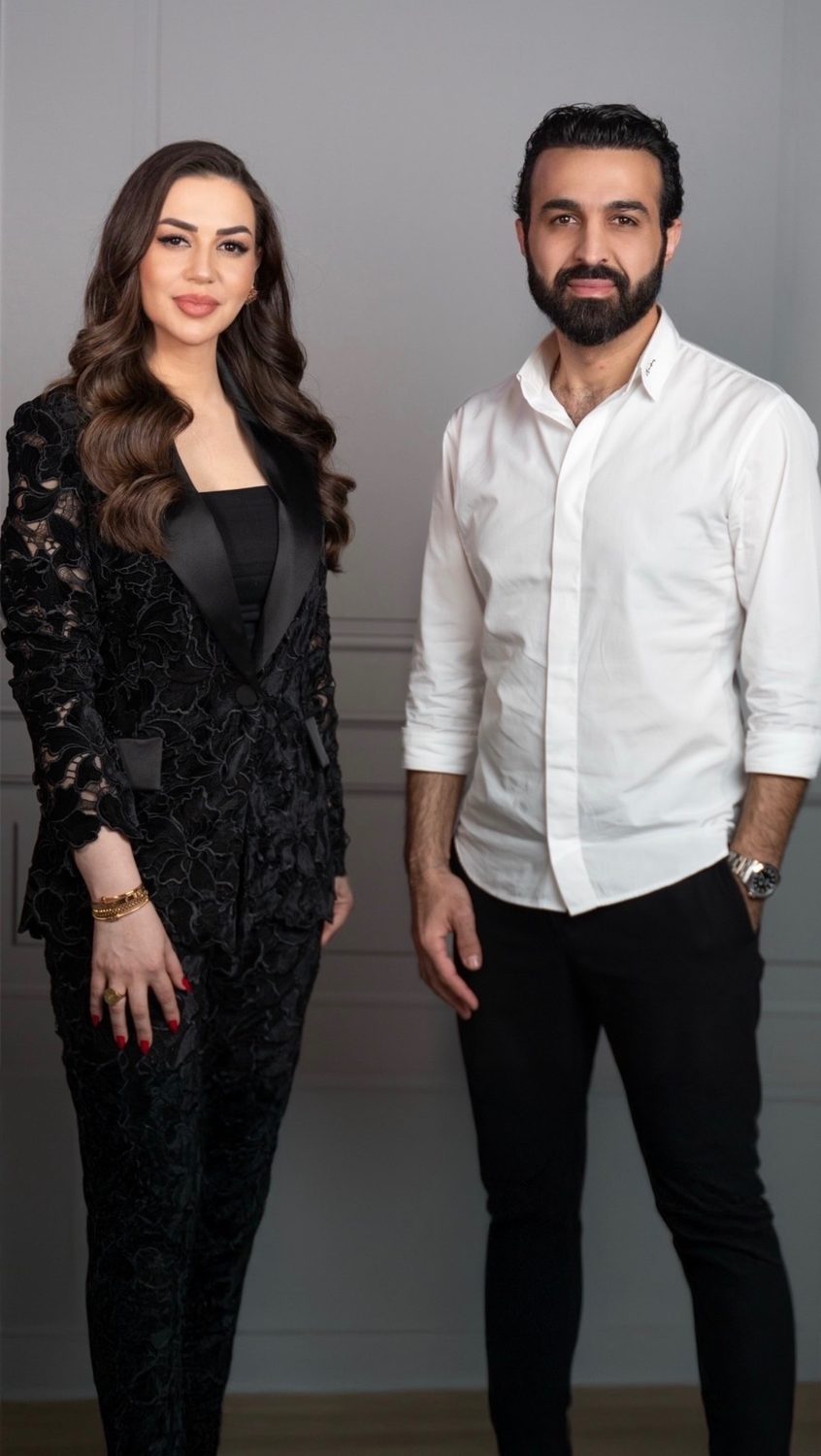 Laurance and Mais Boughdadi, founders of Laurance Hair & Beauty Salon