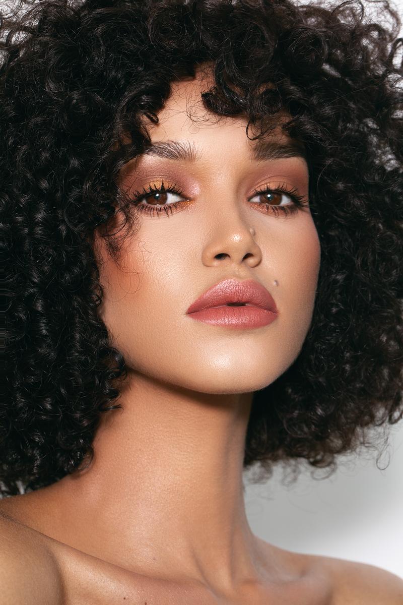 Natural curl texture