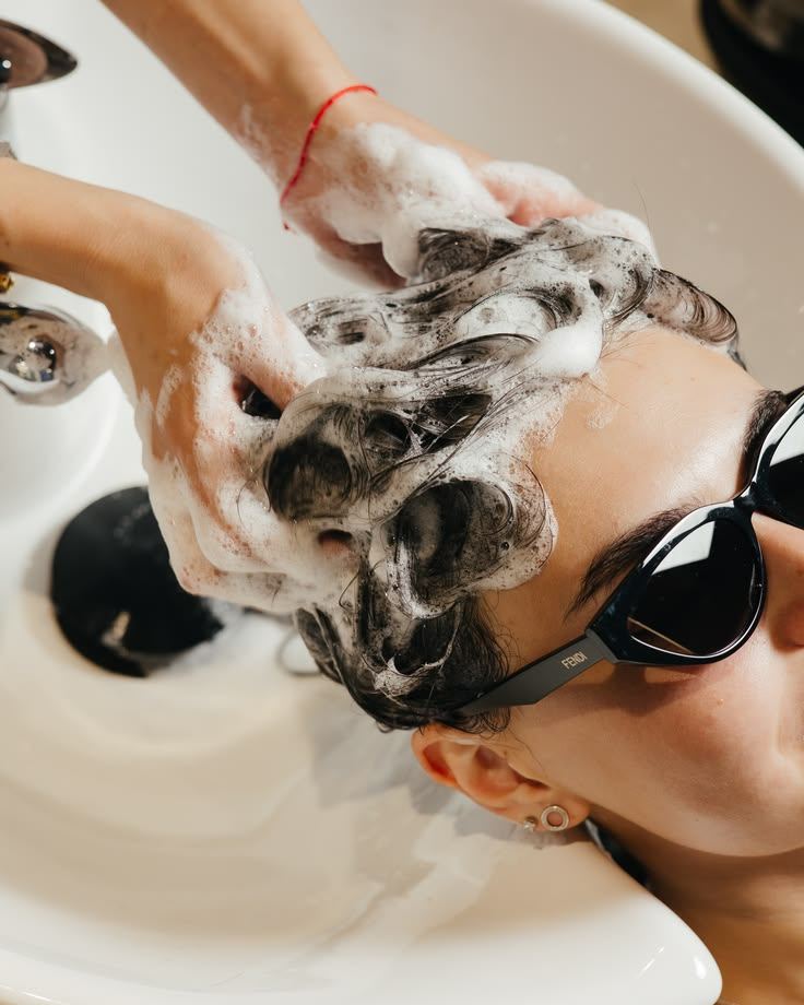 Relaxing hair wash ritual at Laurance, DIFC Dubai