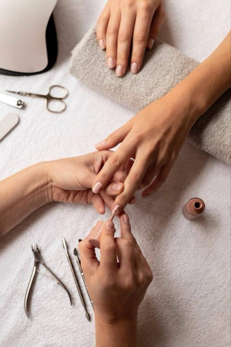 Spa manicure and pedicure at Laurance, DIFC Dubai